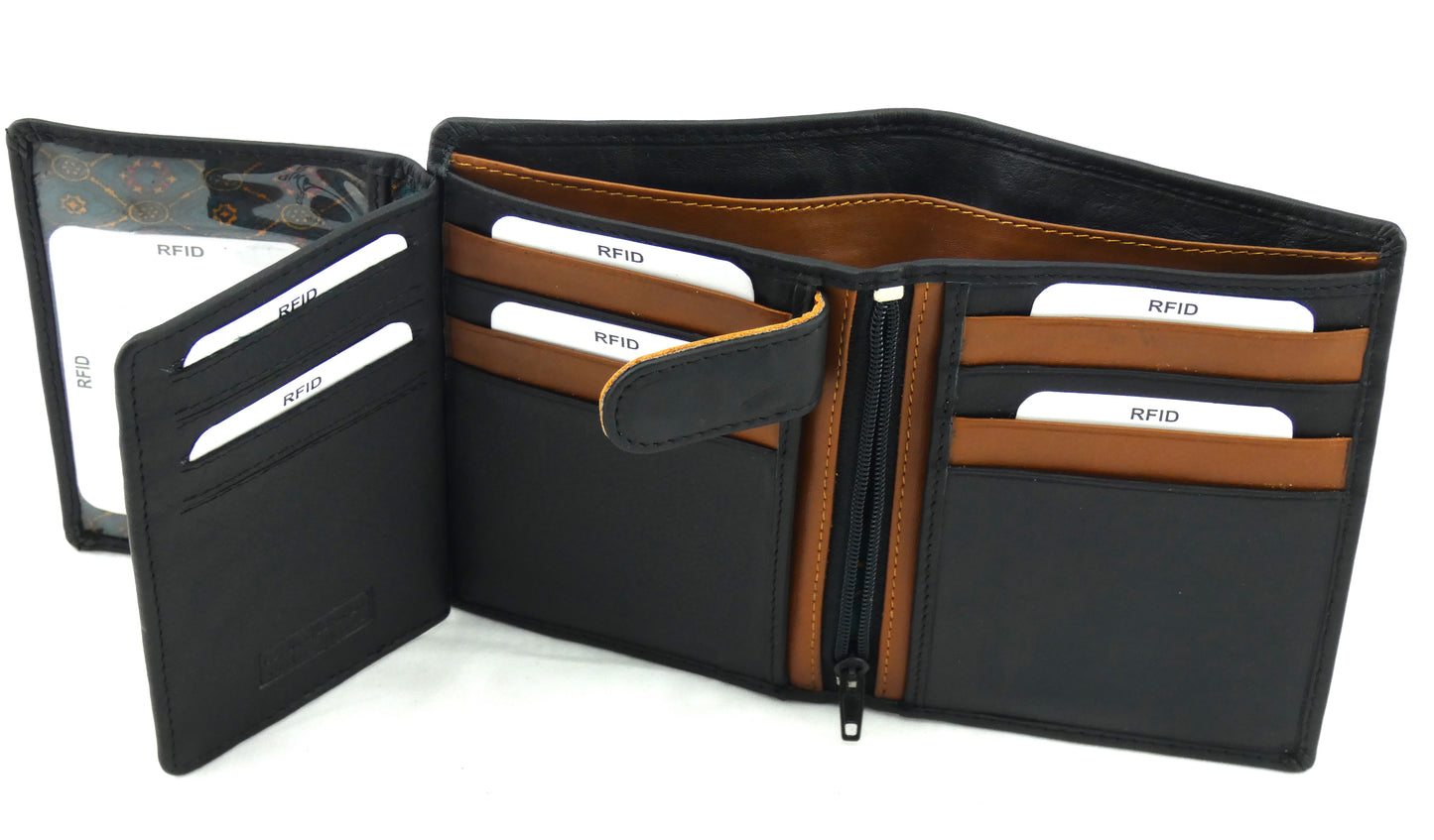 Medium Wallet ~ Mid-Deluxe (No Coin Pocket)