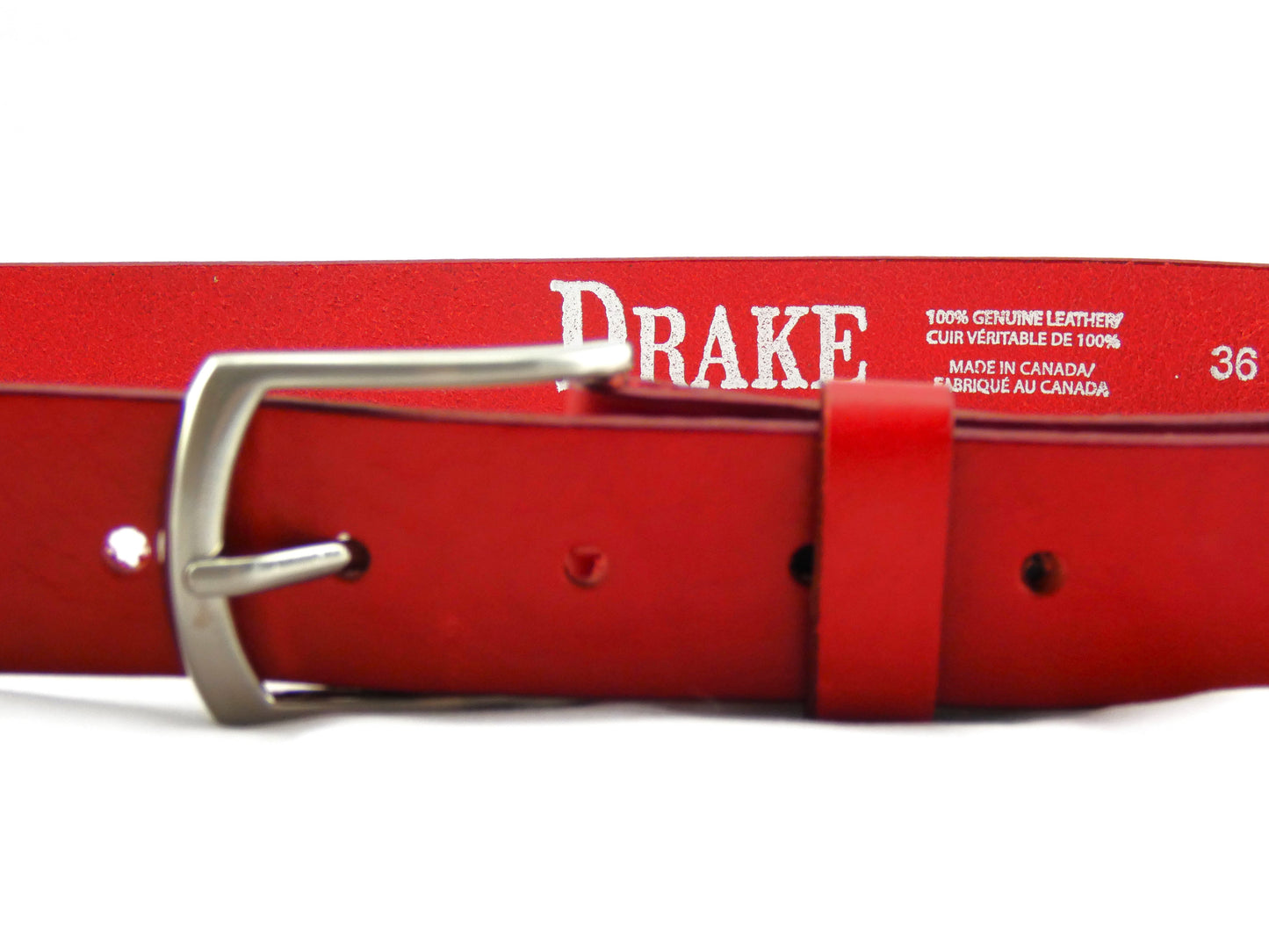 Belt - 35 mm Red