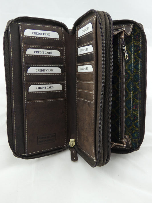 Long Wallet ~ Double Zip