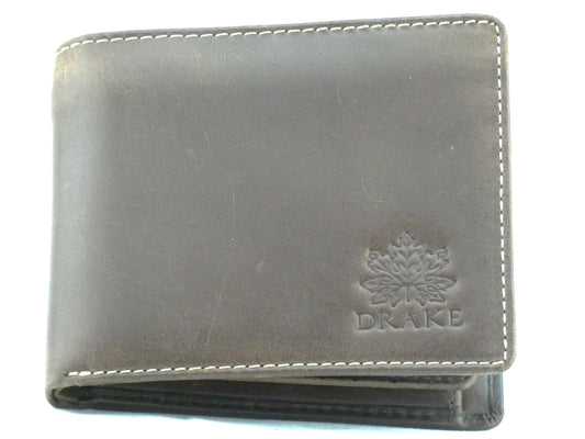 Drake Small Wallet ~ Classic with Coin Pocket