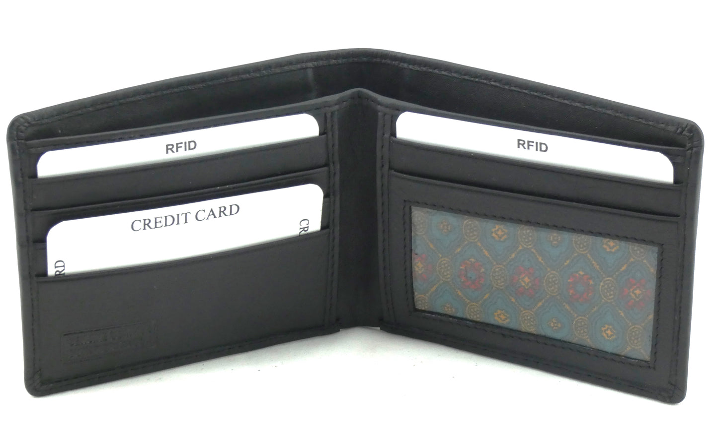 Drake Small Wallet ~ Slim with ID Window